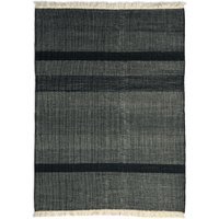 Nanimarquina Tres Vloerkleed Texture gold - zwart - 200 x 300 cm