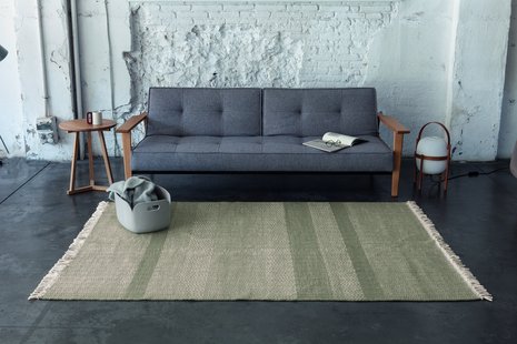 Nanimarquina Tres Vloerkleed Texture gold - perla - 170 x 240 cm