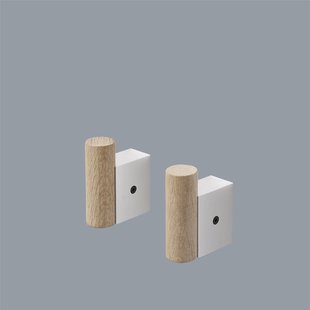 Muuto Attach Kapstokken (Set van 2) - aluminium