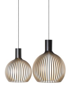 Secto Octo Small 4241 - Hanglamp - zwart