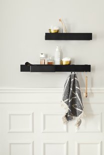 Gejst Flex Rail Wandplank - zwart - 60 cm