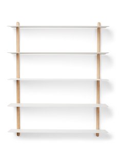 Gejst Nivo Wandrek Configuratie E - eiken/wit