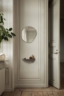 Ferm Living Pond Spiegel - klein - chroom