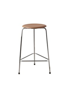 Fritz Hansen High Dot Simple Seating - leer Aura walnoot