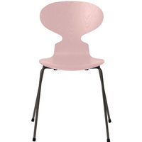 Fritz Hansen Ant Stoel - pale rose - grafiet