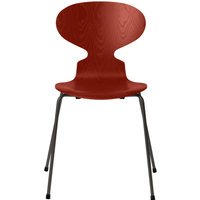 Fritz Hansen Ant Stoel - venetian red - grafiet