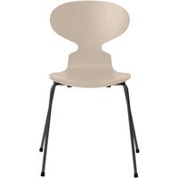 Fritz Hansen Ant Stoel - light beige - grafiet