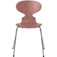 Fritz Hansen Ant Stoel - wild rose - zilvergrijs
