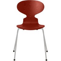Fritz Hansen Ant Stoel - venetian red - nine grey