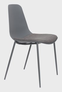 ZILT Eetkamerstoel 'Ismael' kleur Grijs