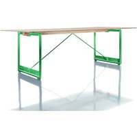 Magis Brut Tafel rechthoekig - eiken, natuur - groen - eiken - 260 x 85 cm