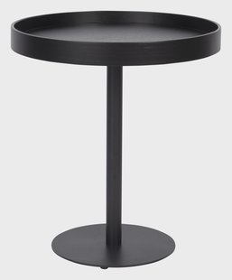 ZILT Ronde Bijzettafel 'Andreanna' 40cm, kleur Zwart