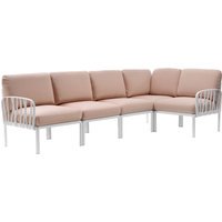 Nardi Komodo 5 - bianco - rosa quarzo