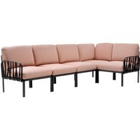 Nardi Komodo 5 - antracite - rosa quarzo