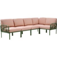 Nardi Komodo 5 - agave - rosa quarzo