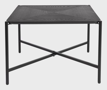 ZILT Salontafel 'Aditya' 40 x 40cm, kleur Zwart