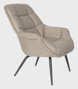 ZILT Fauteuil 'Bejamin' kleur Bruin
