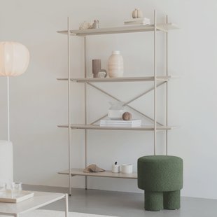 ZILT Wandkast 'Aditya' 180 x 120cm, kleur Beige