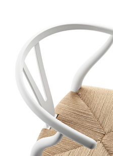 Carl Hansen & Søn CH24 Y Wishbone-stoel Soft - soft white