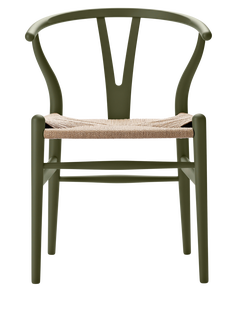 Carl Hansen & Søn CH24 Y Wishbone-stoel Soft - soft olive green