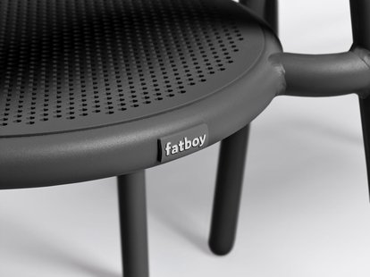 fatboy Toní Armleunstoel - Anthracite - set van 1