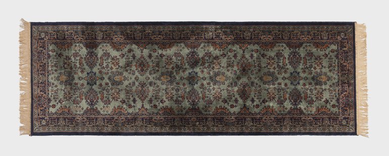 ZILT Vloerkleed 'Enos' 240 x 80cm, kleur Groen