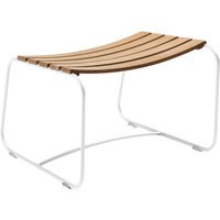 Fermob SURPRISING Voetenbank Teak - 01 katoenwit