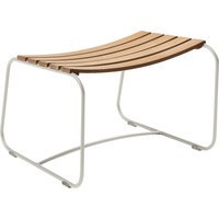 Fermob SURPRISING Voetenbank Teak - A5 leemgrijs