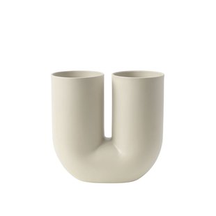 Muuto Kink Vaas - sand - Höhe 26 cm