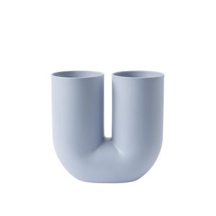 Muuto Kink Vaas - Höhe 26 cm - lichtblauw