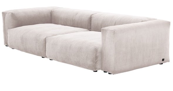 vetsak Medium 2-Zits Sofa Cord Velours  - Cord Velours platinum