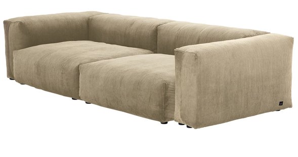 vetsak Medium 2-Zits Sofa Cord Velours  - Cord Velours kaki