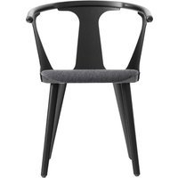 &Tradition In Between SK2 Stoel - fiord 191 - black lacquered oak