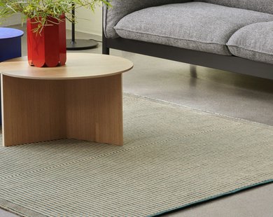 HAY Tapis Tapijt - 80 x 200 cm - chestnut&blue