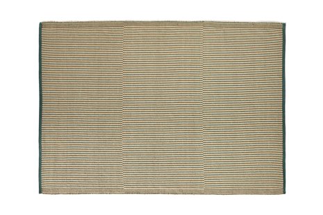 HAY Tapis Tapijt - black&green - 170 x 240 cm