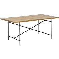 Richard Lampert Eiermann 2 Eettafel - eiken - zwart - 200 x 90 cm