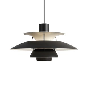 Louis Poulsen PH 5 Monochrome Hanglamp - zwart