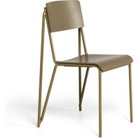 HAY Petit Standard Stoel - eikenfineer klei - clay