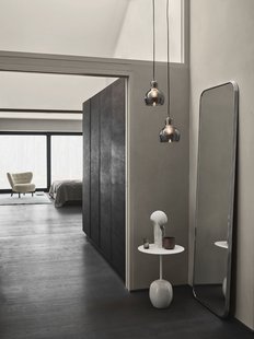 &Tradition Lato Bijzettafel - Ivory White & Crema Diva Marble - Ø40 cm