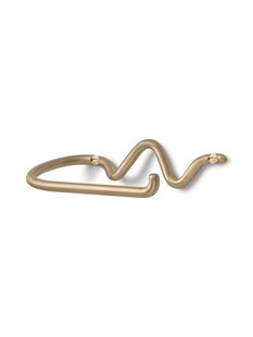 Ferm Living Curvature Toiletpapier houder - brass