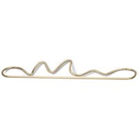 Ferm Living Curvature Handdoekhouder - brass