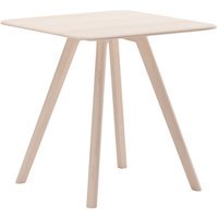 Objekte unserer Tage MEYER tafel - essen gewaxt/wit gepigmenteerd - Small (75 x 75 cm)