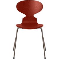 Fritz Hansen Ant Stoel - venetian red - brons