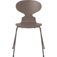 Fritz Hansen Ant Stoel - deep clay - brons