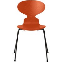 Fritz Hansen Ant Stoel - paradise orange - zwart