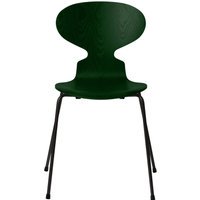Fritz Hansen Ant Stoel - evergreen - zwart