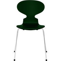 Fritz Hansen Ant Stoel - gelakt - evergreen - verchroomd