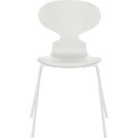 Fritz Hansen Ant Stoel - gelakt - wit - wit