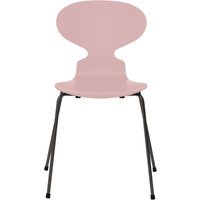 Fritz Hansen Ant Stoel - gelakt - pale rose - grafiet