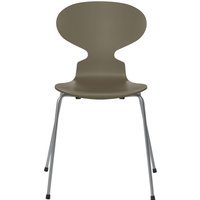 Fritz Hansen Ant Stoel - gelakt - evergreen - zilvergrijs